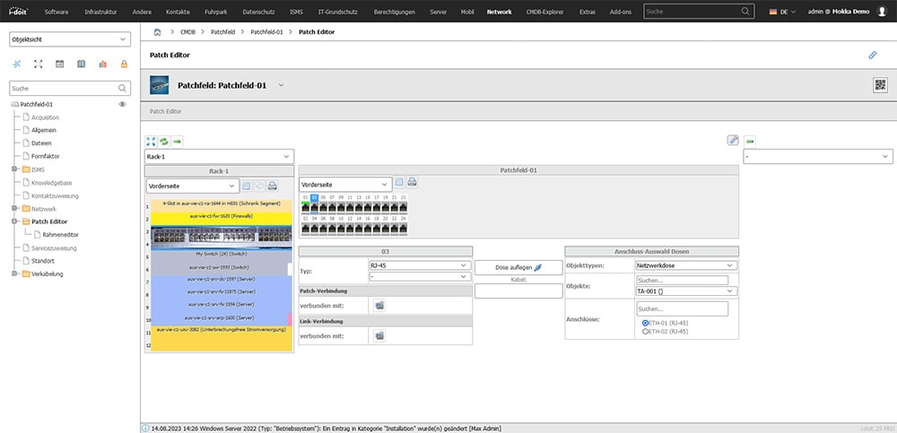 SM-VIEW Patch mit eingefügtem Bild