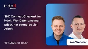 Live-Webinar SHD Connect Checkmk for i-doit