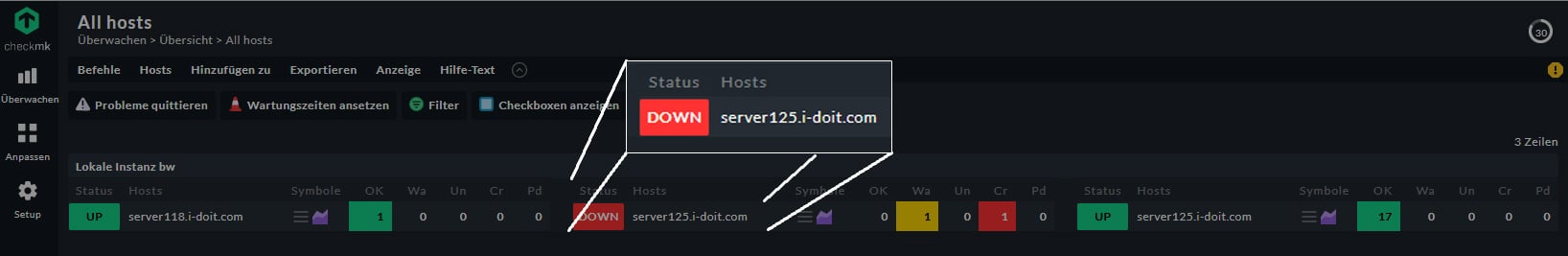 checkmk-server-down