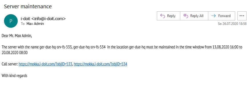 e-mail-notification