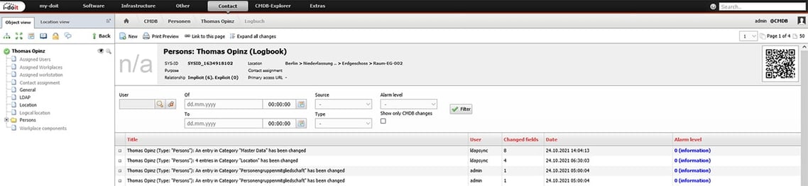 ldap-logbook