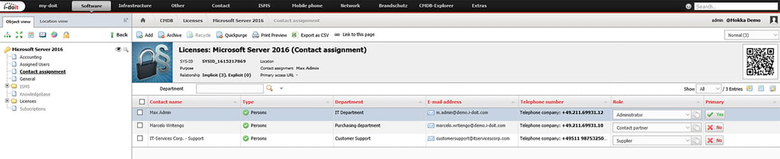 licence-contact-assignment