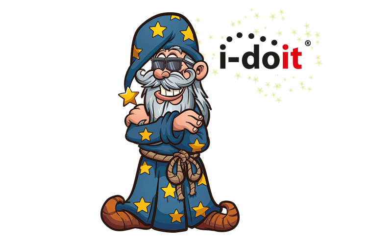 Magier spricht erfolgreich den i-doit Conversionzauber