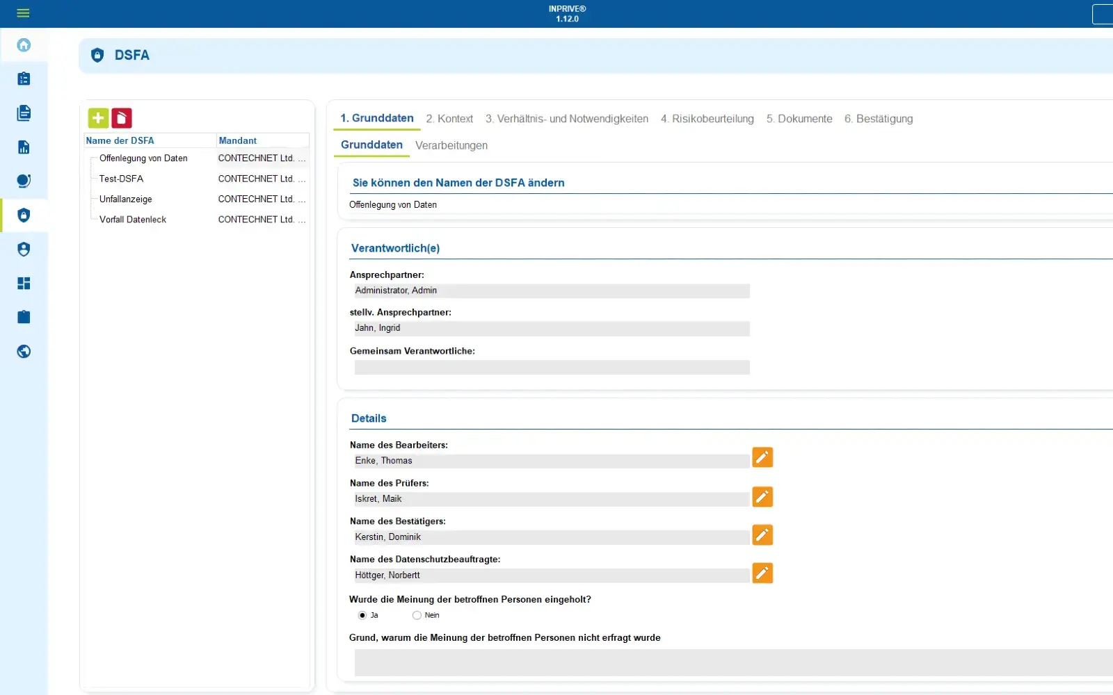 i-doit-GRC-Inprive-DSFA-screenshot i-doit-GRC-Inprive-DSFA-screenshot